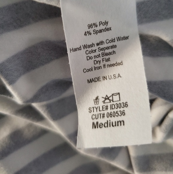 AYNARA STRIPPED DRESS NWOT - Picture 2 of 2